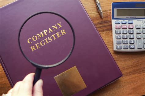 Register a company .
